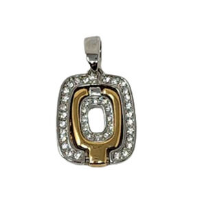 Lia Sophia "Flipout" Women's Reversible Pendant Slide for Necklaces and Chains